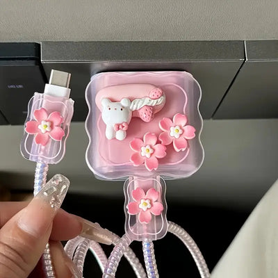 Cute Charger Cover | 18W/20W Charger Protective Case