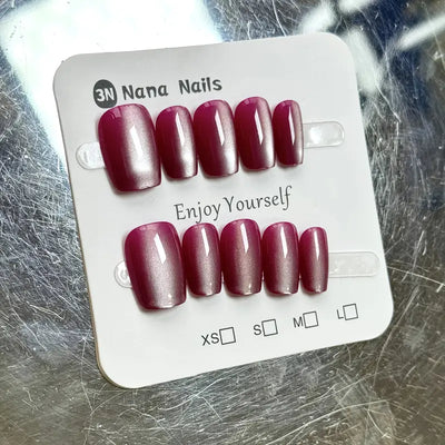 Cat Eye Ballerinas Nails