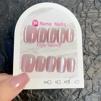 Cat Eye Ballerinas Nails