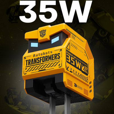 Transformers TF-K21 – 35W Fast Charger Type-C + USB-A