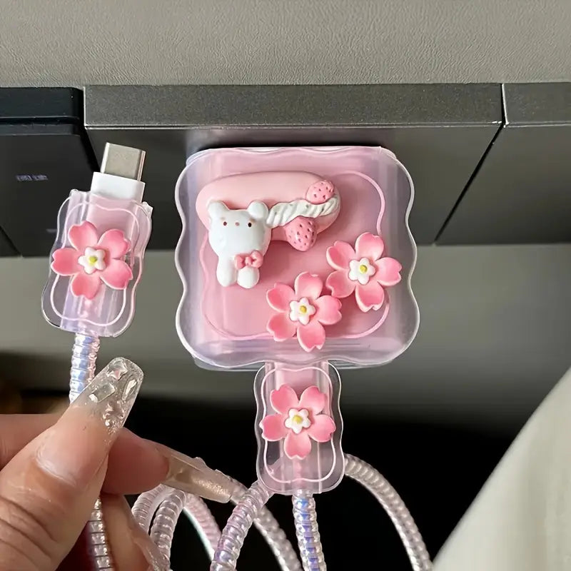 Cute Charger Cover | 18W/20W Charger Protective Case