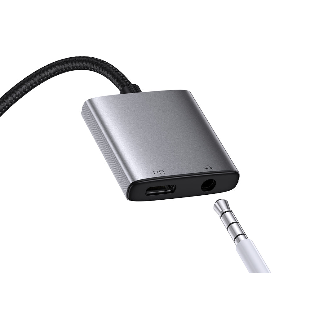 McDodo 2-in-1 Audio Adapter DC3.5 Lightning &  DC3.5 Type C