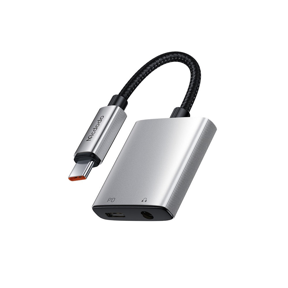 McDodo 2-in-1 Audio Adapter DC3.5 Lightning &  DC3.5 Type C