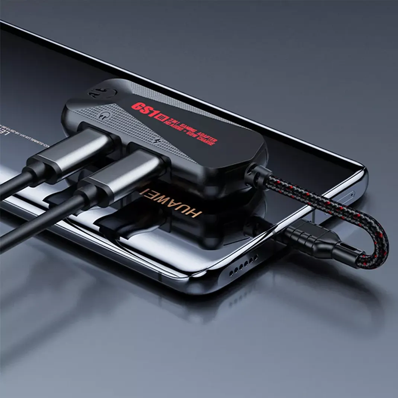 3-in-1 Gaming Splitter Type C Plextone GS1 Mark III.