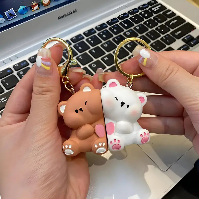 Bear Hugs ( Magnetic Keychain)