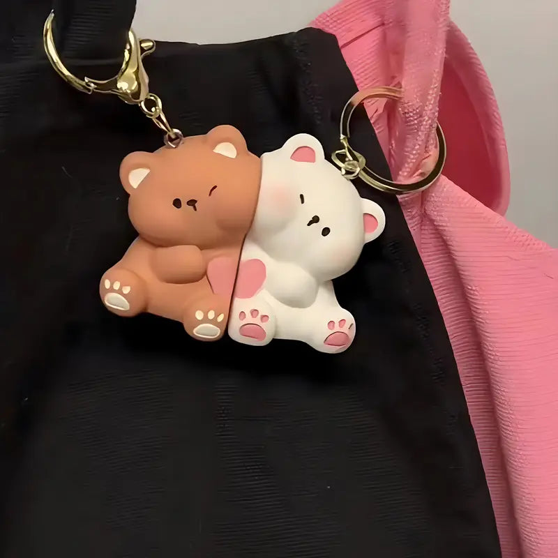 Bear Hugs ( Magnetic Keychain)