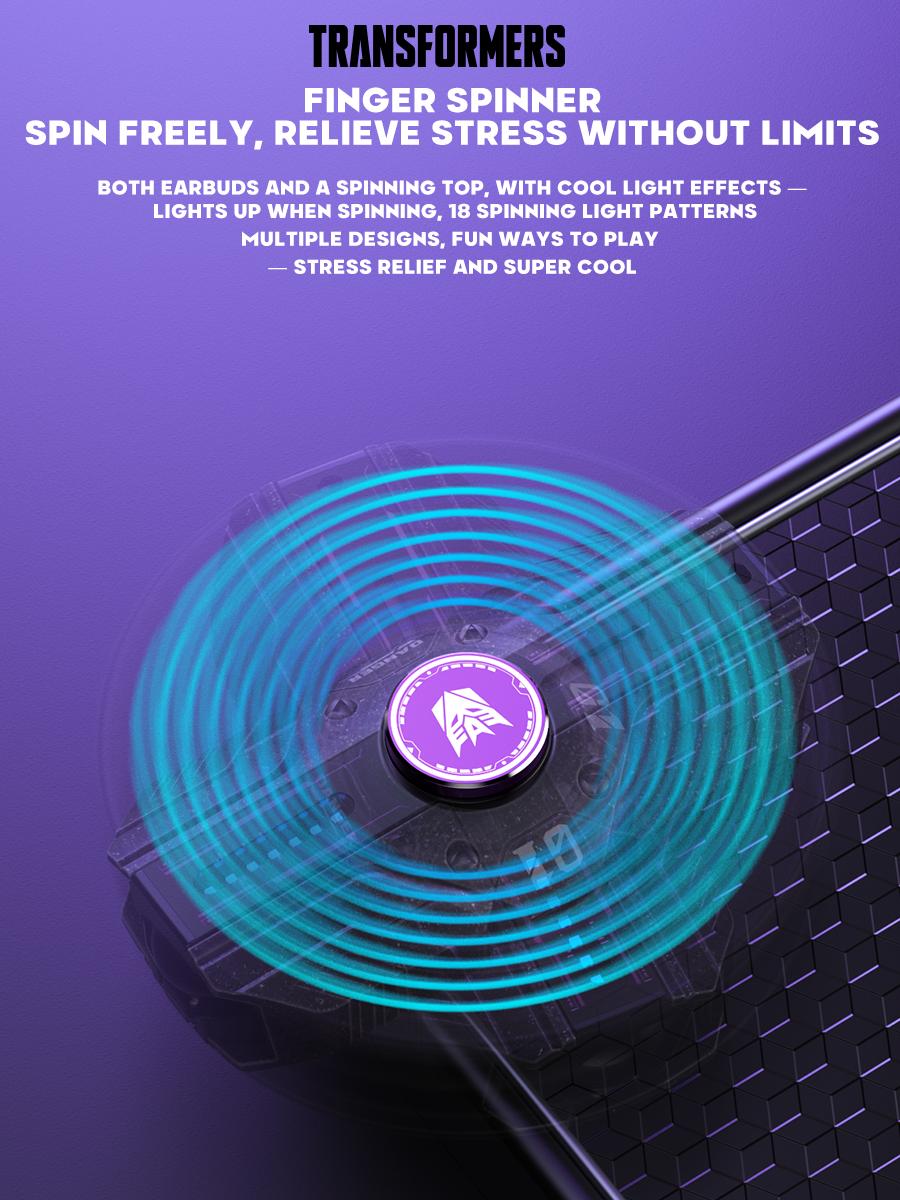 Bumblebee Earbuds T-80 Spin Model - Low Latency + Gaming Mode