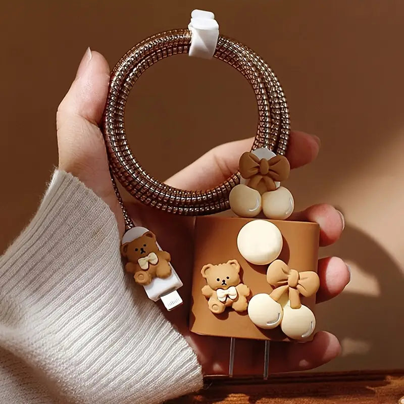 Cute Charger Cover | 18W/20W Charger Protective Case