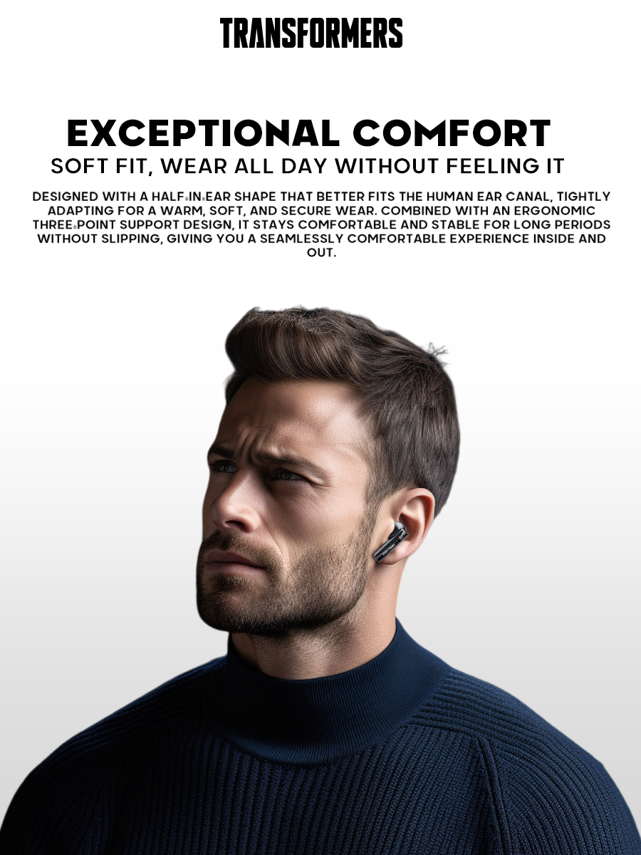 Bumblebee Earbuds T-80 Spin Model - Low Latency + Gaming Mode