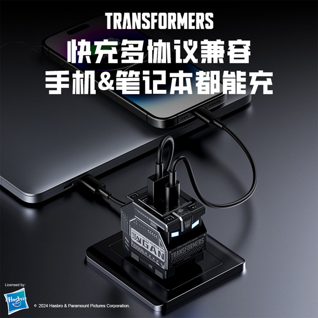 Transformers TF-K21 – 35W Fast Charger Type-C + USB-A