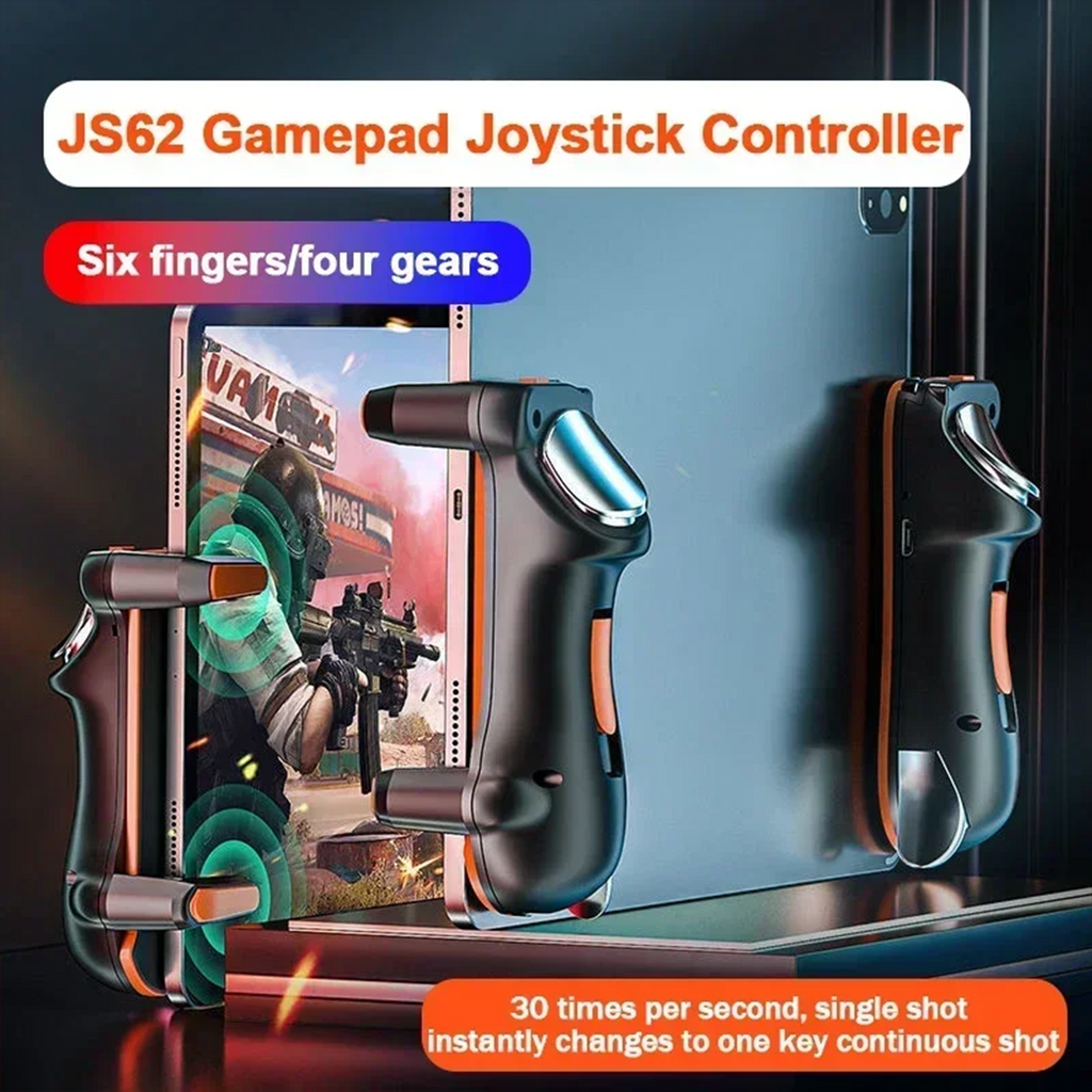 ⚡ Electric Auto Trigger for iPad – 4-Speed Turbo Burst | Best for PUBG, CODM & Free Fire