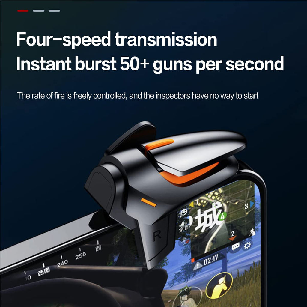⚡ Electric Auto Trigger for Mobile – 4-Speed Turbo Burst | Best for PUBG, CODM & Free Fire