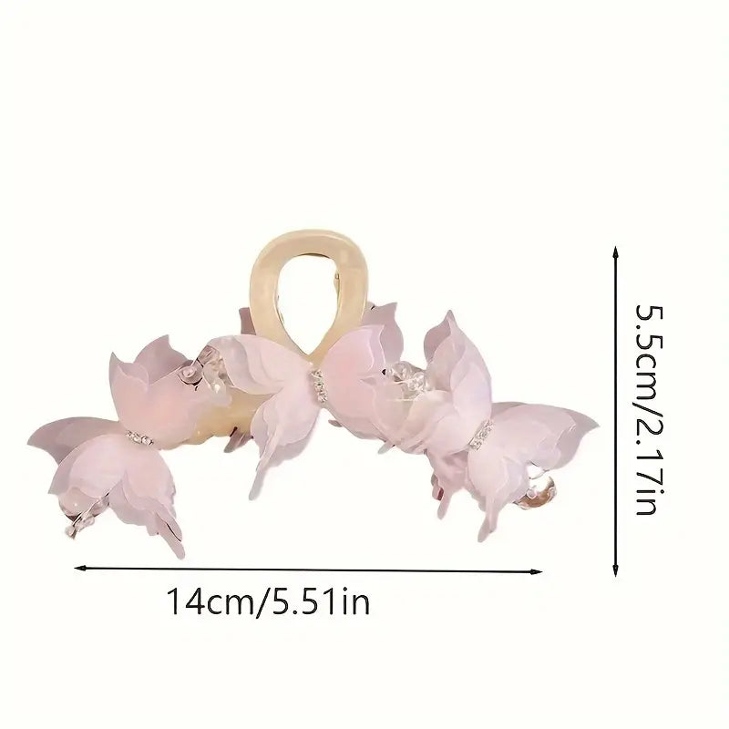 Large Butterfly Hair Clip