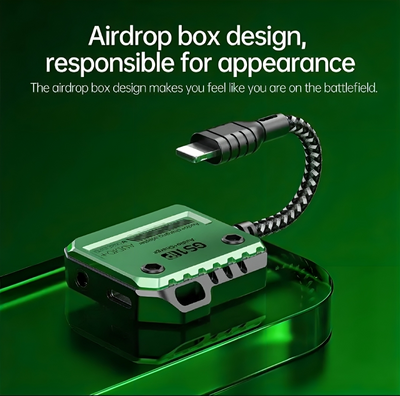 Plextone GS1 iPhone Lightning Splitter Adapter to 3.5mm Converter with PD 30W Fast Charge