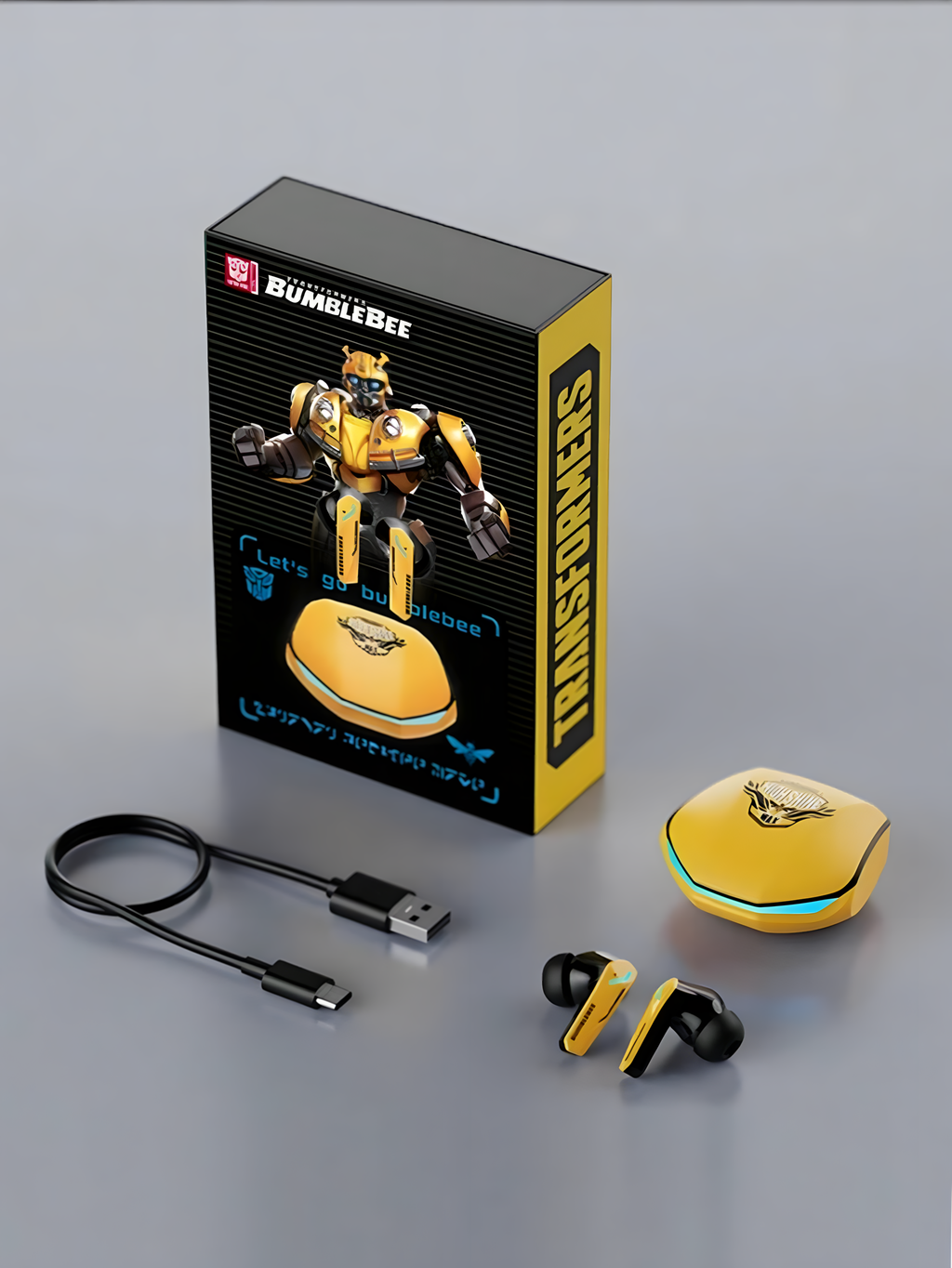 Bumblebee Earbuds T-10 + Thumb Sleeves GIFT + Music Mode + Gaming Mode
