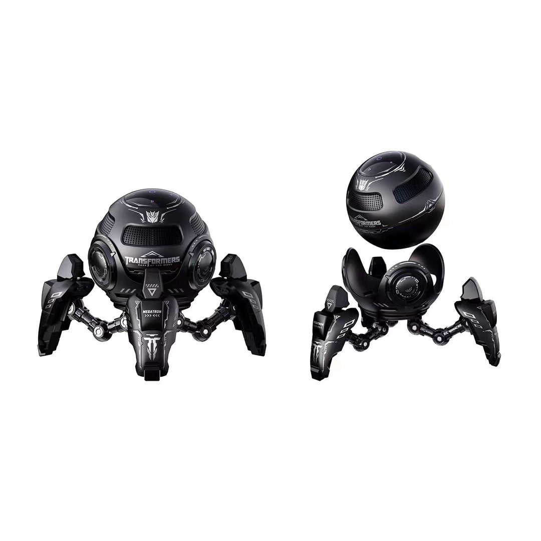 TF-Y17 Bluetooth 5.4 Speaker – Mech-Inspired Design with Stand | Deep Bass | Touch Interface