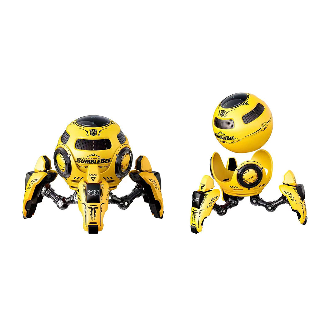 TF-Y17 Bluetooth 5.4 Speaker – Mech-Inspired Design with Stand | Deep Bass | Touch Interface