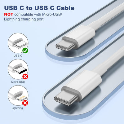 Apple Original Type-C to Type-C Cable | 60W Fast Charging | 1m