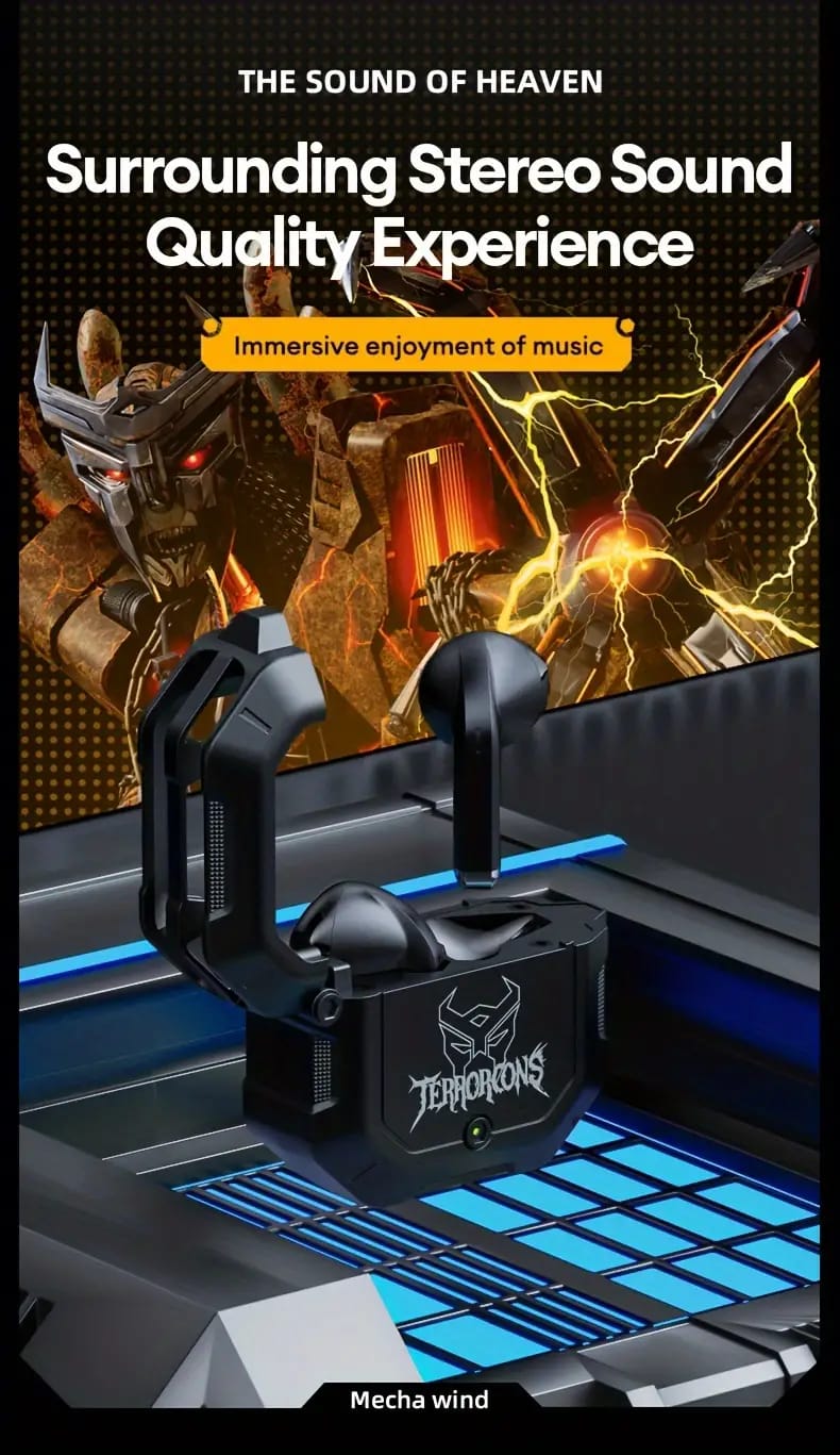 Zero Delay Bumblebee Earbuds T-12 + Thumb Sleeves GIFT