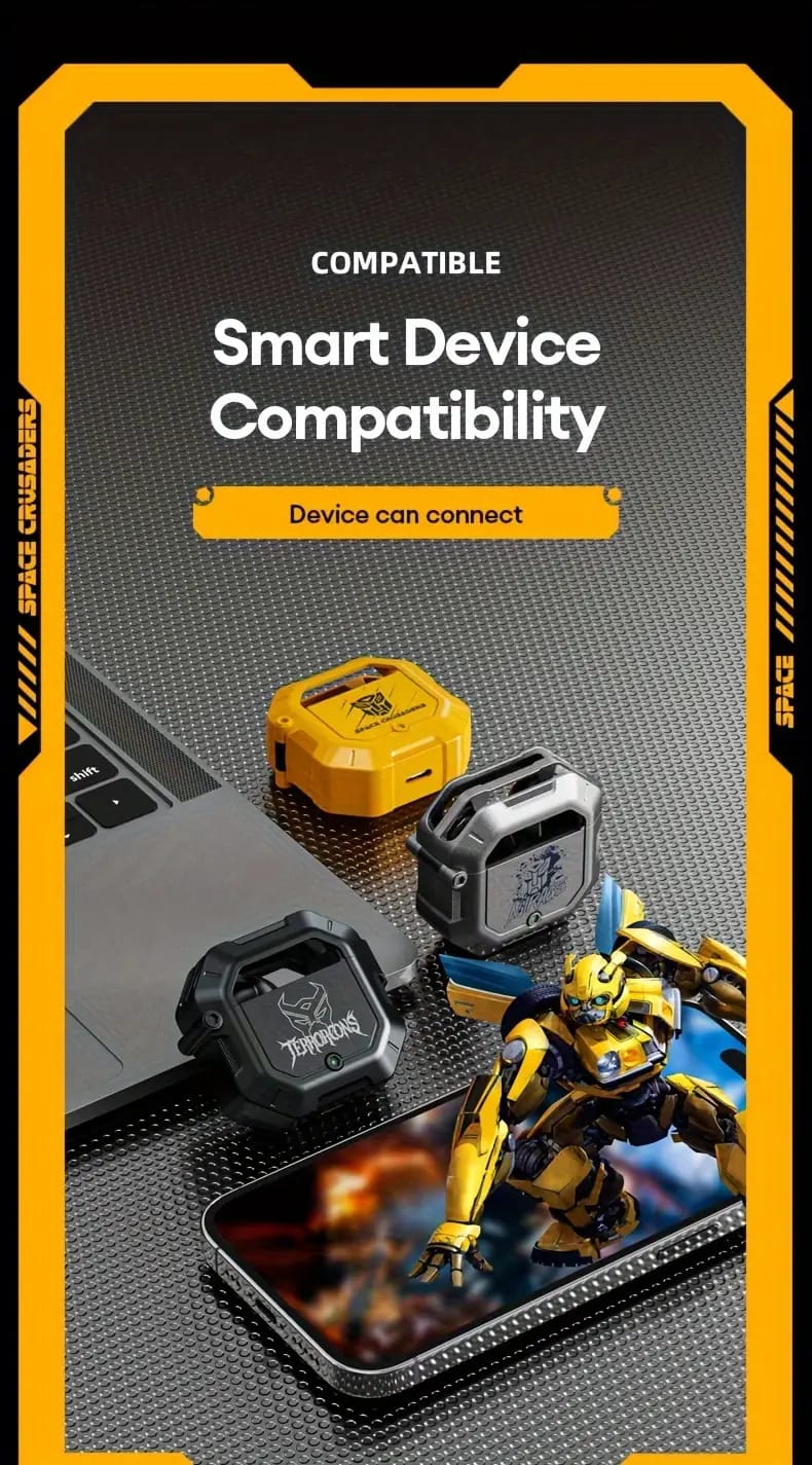 Zero Delay Bumblebee Earbuds T-12 + Thumb Sleeves GIFT