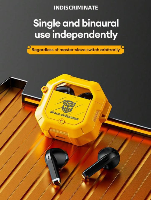 Zero Delay Bumblebee Earbuds T-12 + Thumb Sleeves GIFT