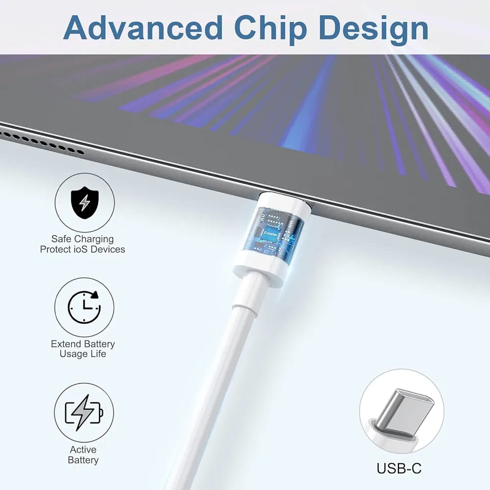 Apple Original Type-C to Type-C Cable | 60W Fast Charging | 1m