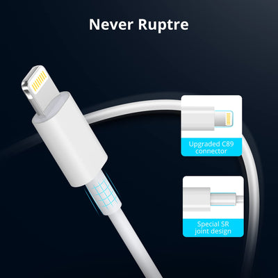 Apple Original Type-C to Lightning Cable – 1m | 60W Super Fast Charging