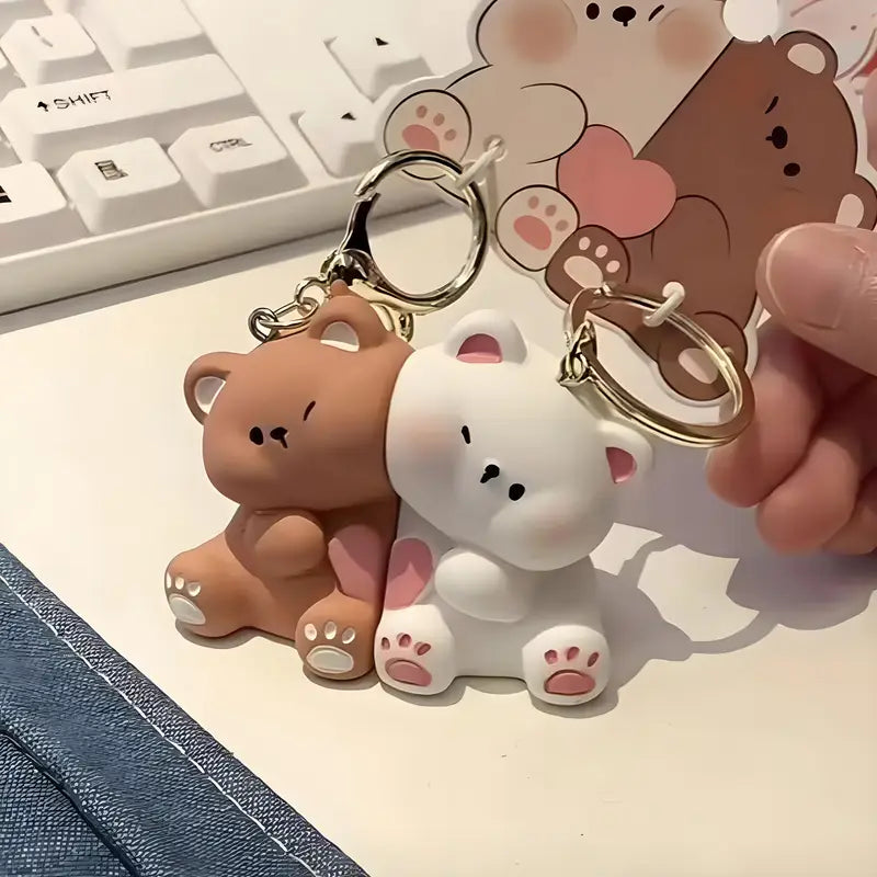Bear Hugs ( Magnetic Keychain)