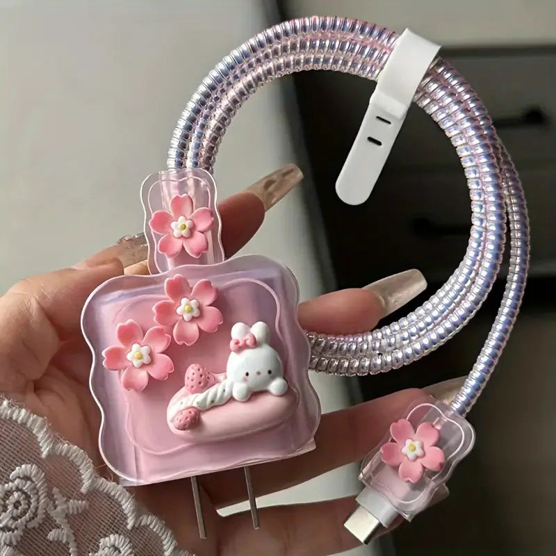 Cute Charger Cover | 18W/20W Charger Protective Case