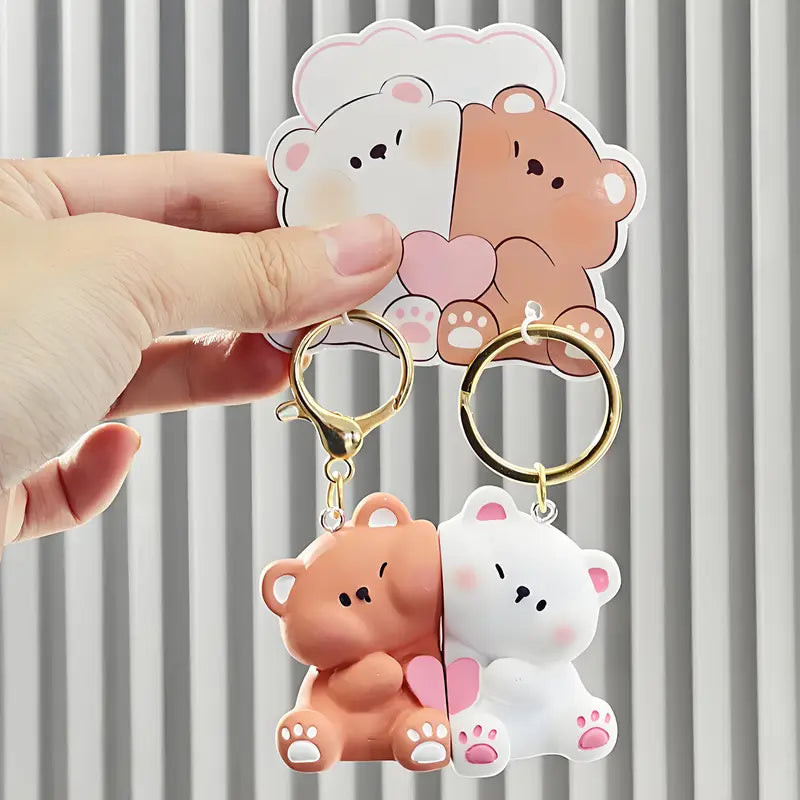 Bear Hugs ( Magnetic Keychain)