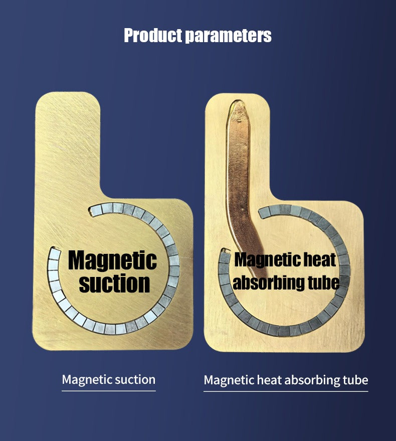 L-Shape Water Cooling Plate for Mobile Cooling Fans & iPads