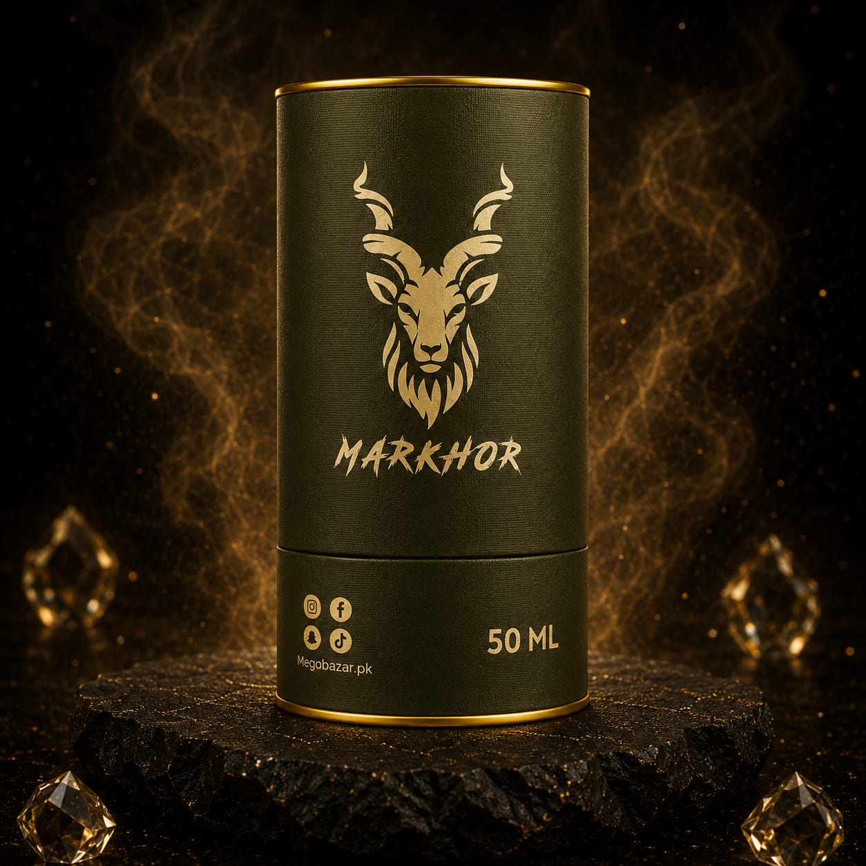MARKHOR 💀 Perfume | Luxury Citrus Musk Fragrance – 50ml