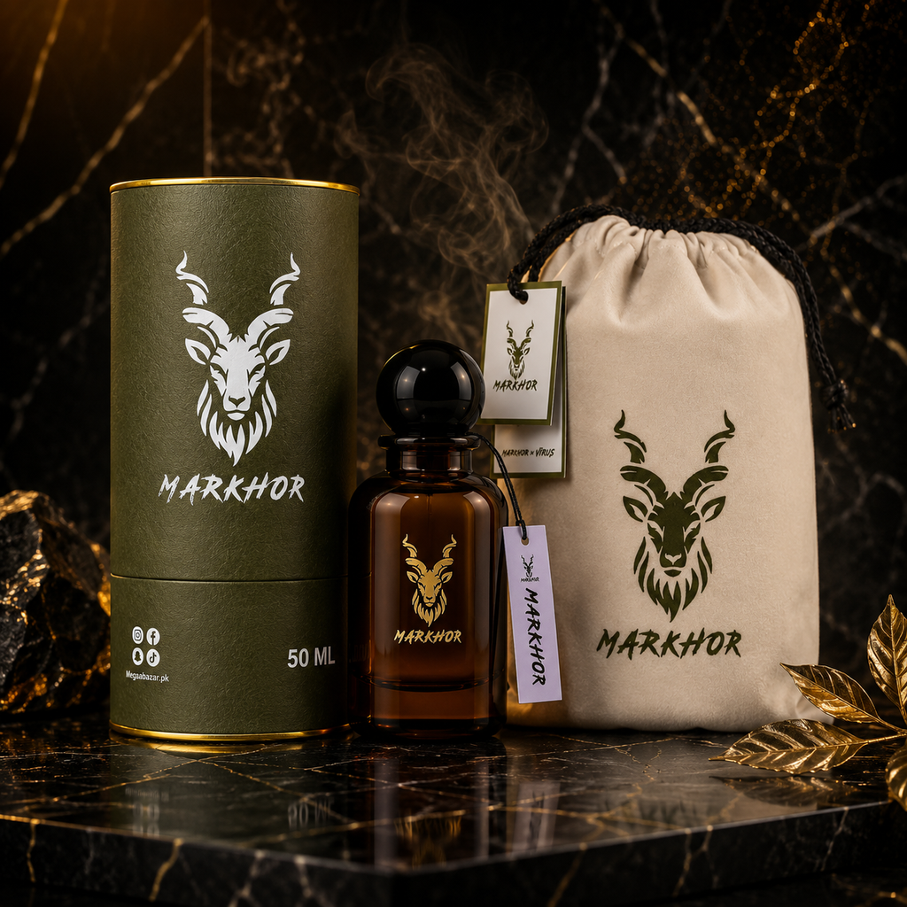 MARKHOR 💀 Perfume | Luxury Citrus Musk Fragrance – 50ml