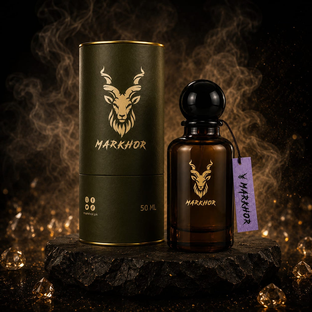 MARKHOR 💀 Perfume | Luxury Citrus Musk Fragrance – 50ml