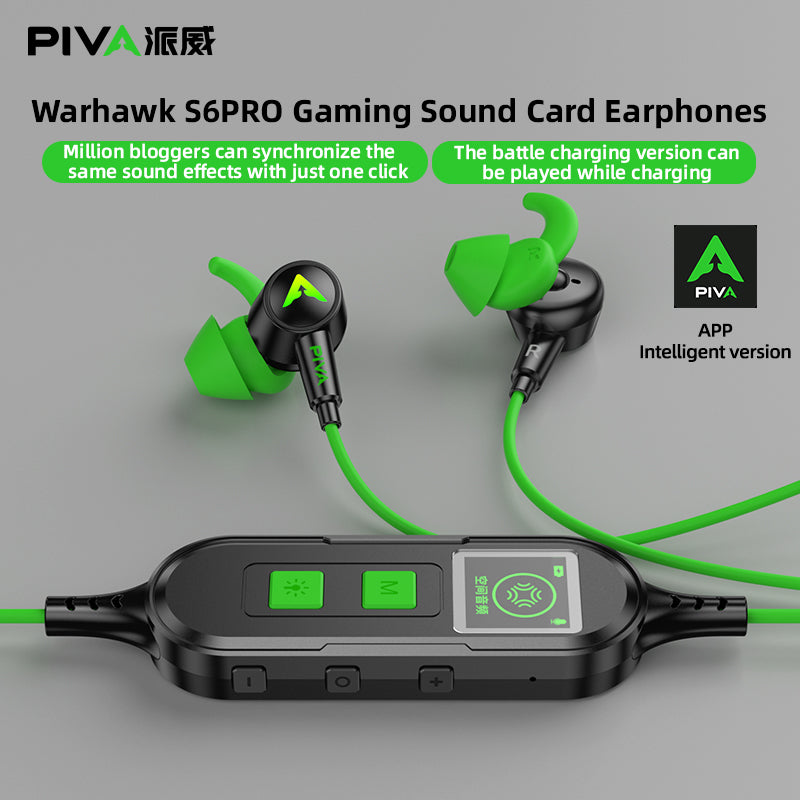 🔥 S6 PRO PIVA Gaming Handfree – 7.1 Virtual Surround | APP EQ | 13mm Drivers | RGB | PD 27W ⚡